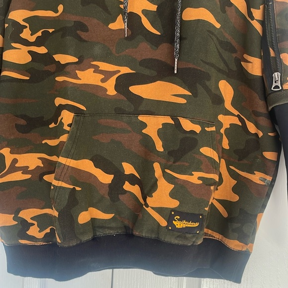 NWOT: SNIPER HERO CAMOUFLAGE PULLOVER HOODIE - BRAND NEW - Picture 9 of 15
